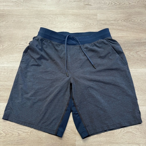 Lululemon T.H.E Shorts Heather Blue Lined 9” Inseam Men’s Size Large - Picture 1 of 8